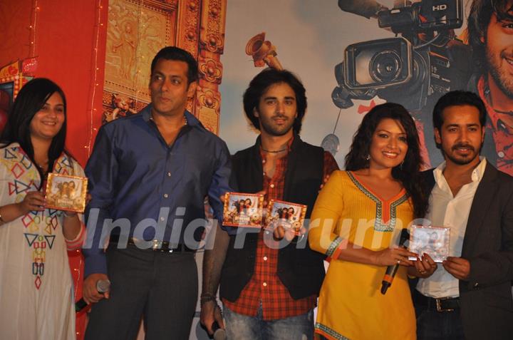 Salman Khan at Music Release of Movie Bittoo Boss in Mumbai