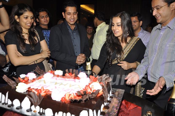 Vidya Balan at film KAHAANI success party at Hotel Novotel in Juhu, Mumbai