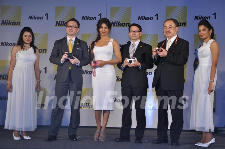 Priyanka Chopra launches Nikon 1 series camera