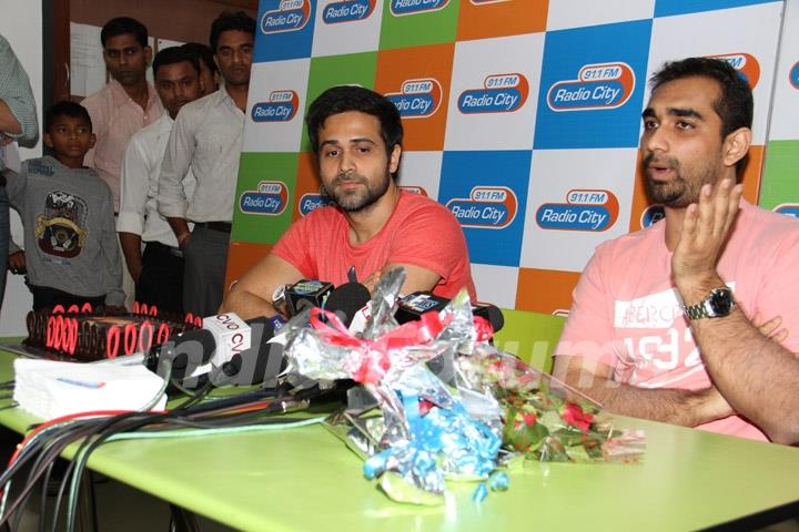 Emraan Hashmi at Jannat music launch in Radiocity, Mumbai