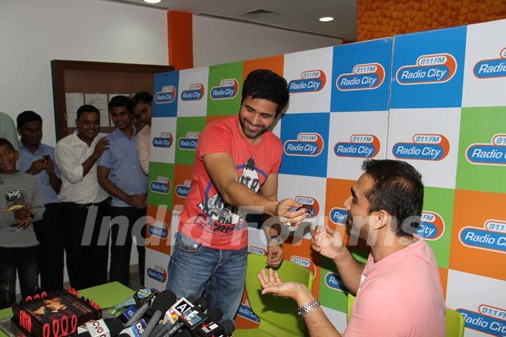 Emraan Hashmi at Jannat music launch in Radiocity, Mumbai