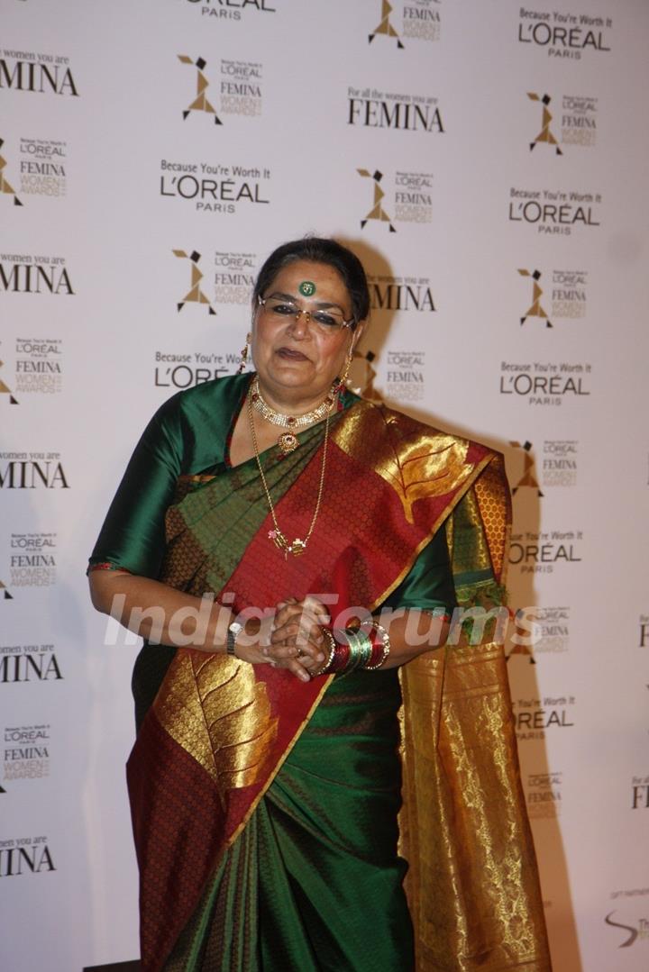 Usha Uthup at Loreal Femina Women Awards 2012