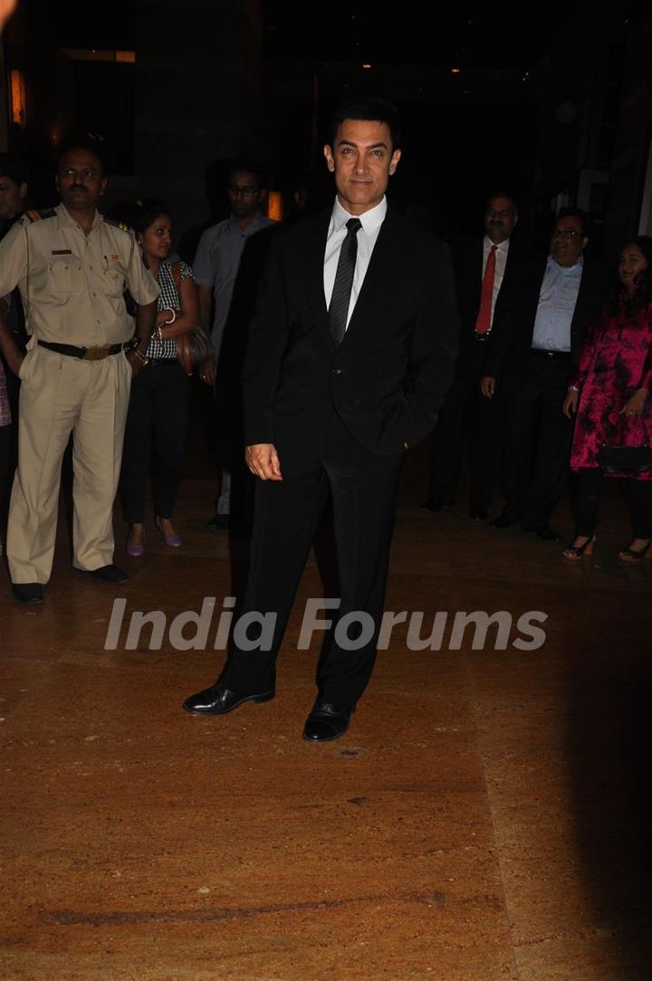 Aamir Khan at CNN IBN Heroes Awards