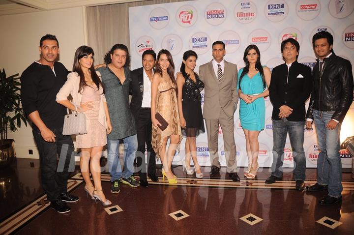 Cast of 'Housefull 2' at Times Now 'The Foodie Awards'