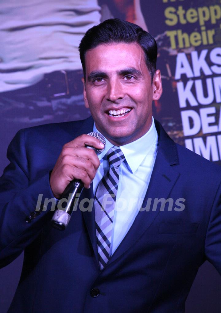 Akshay Kumar, at the unveiling of cover page of latest issue of stardust magazine