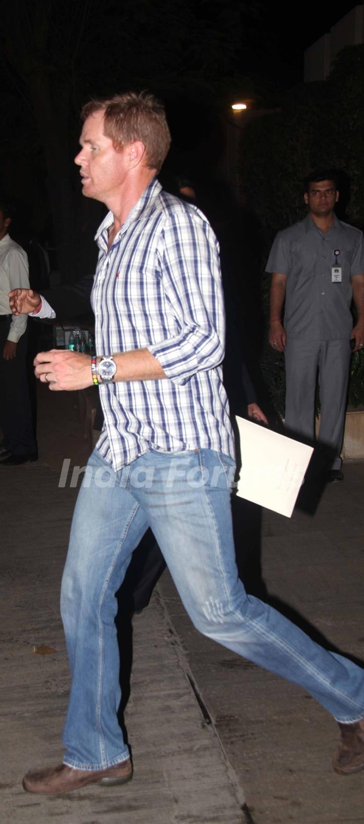 Shaun Pollock at Mukesh Ambani's bash for Sachin Tendulkar