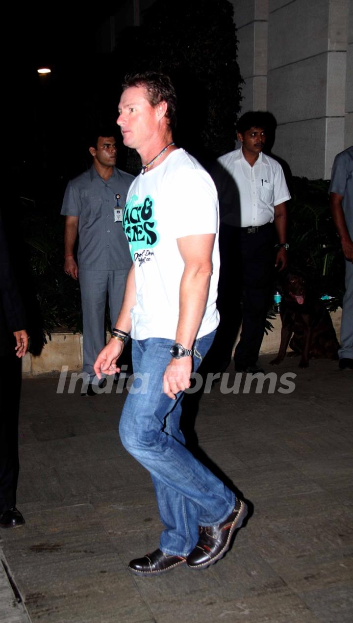 Lance Klusener at Mukesh Ambani's bash for Sachin Tendulkar