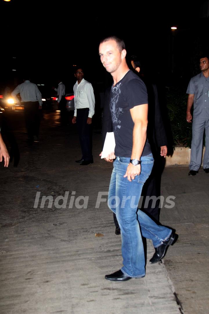 Davy Jacobs at Mukesh Ambani's bash for Sachin Tendulkar