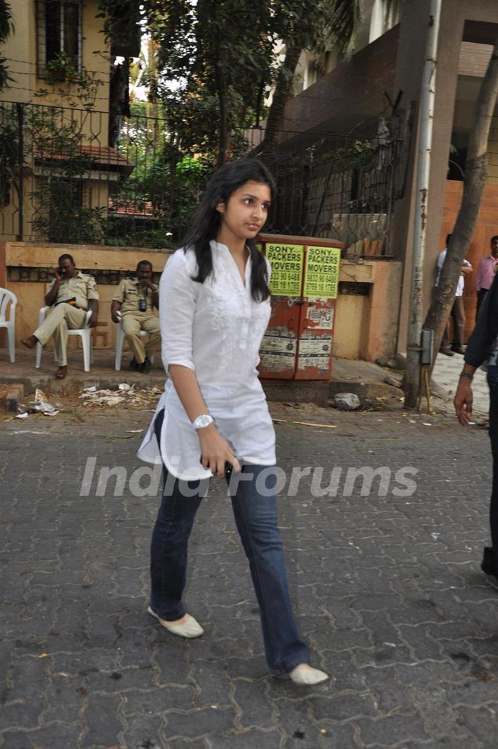 Rhea Kapoor at chautha of Mona Kapoor