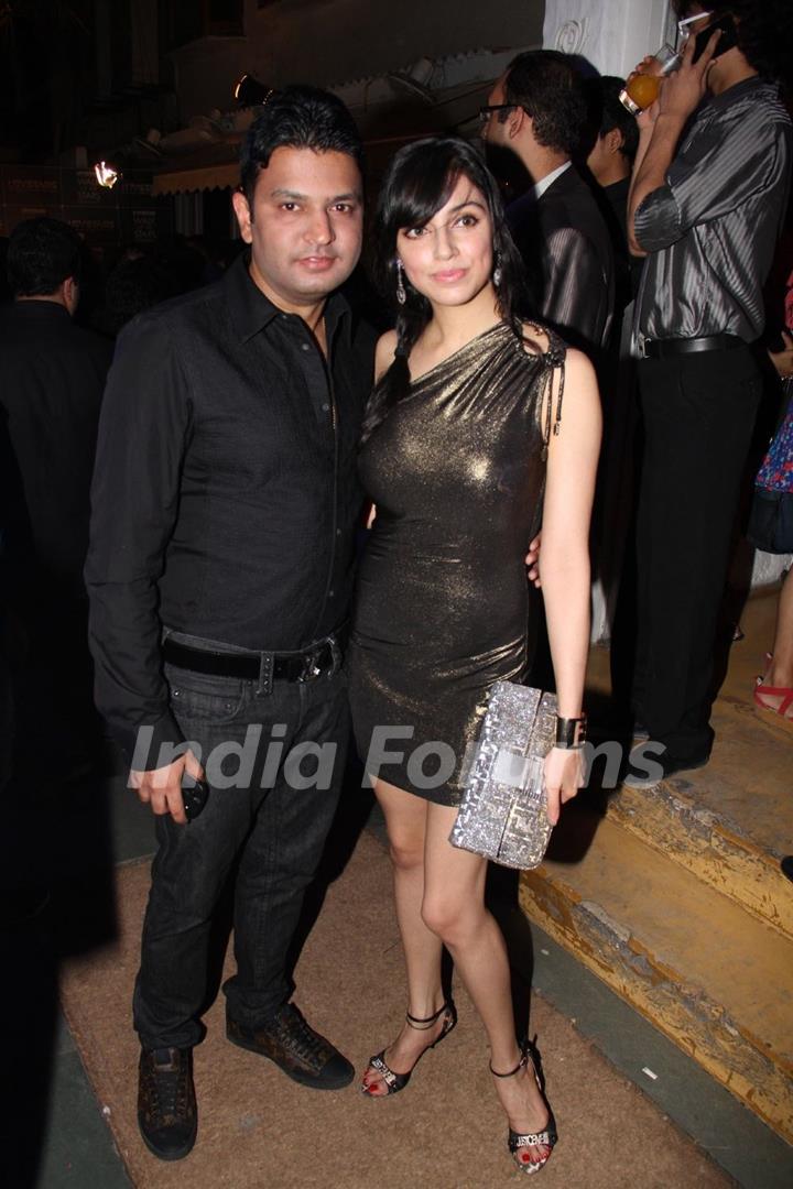 Bhushan Kumar and Divya Khosla at UTV Stars Walk of the Stars after party