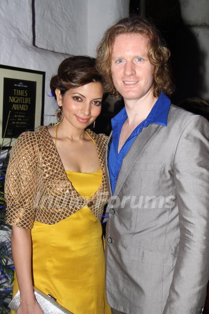 Shama Sikander and Alex O Neil at UTV Stars Walk of the Stars after party
