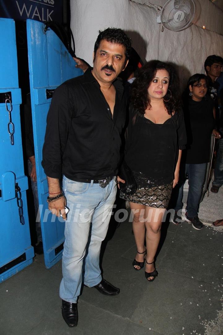 Rajesh Khattar and Vandana Sajnani at UTV Stars Walk of the Stars after party