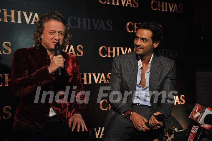 Arjun Rampal & Rohit Bal announce their association with Chivas