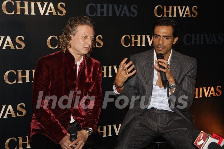 Arjun Rampal & Rohit Bal announce their association with Chivas