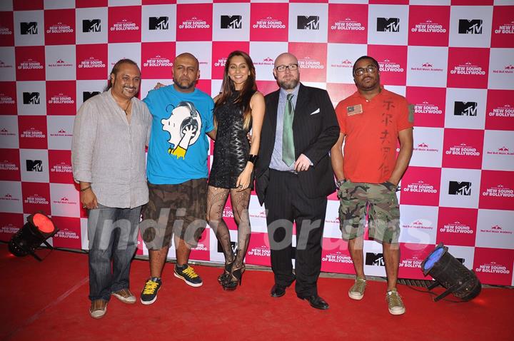 Music Industry graces 'Red Bull Music Academy' event at Mehboob Studio. .