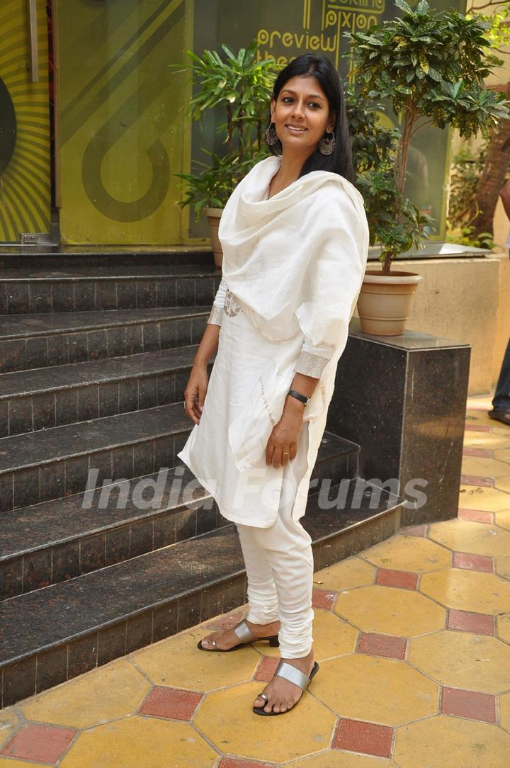 Nandita Das grace Gattu special screening at Pixion in Mumbai. .