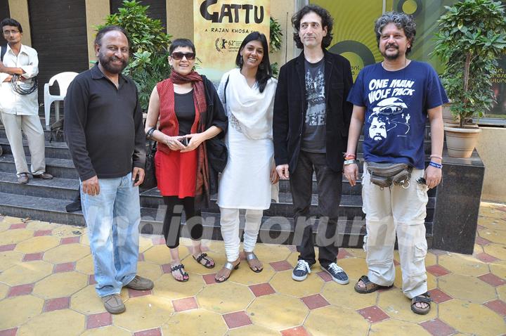 Nandita Das grace Gattu special screening at Pixion in Mumbai. .