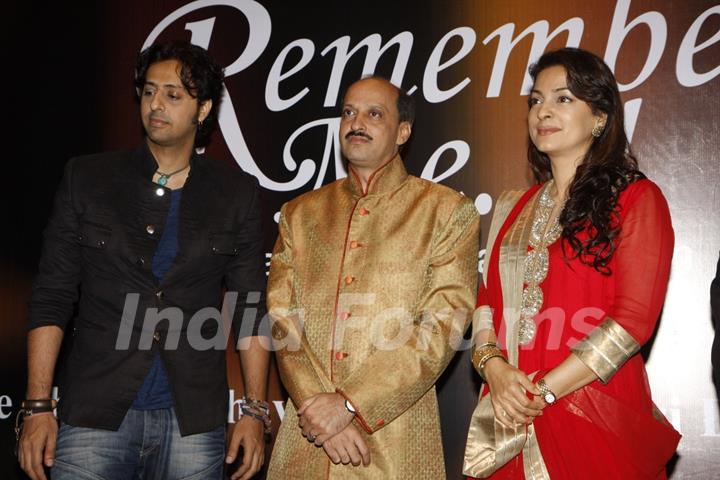 Juhi Chawla launches Dinesh Mahavir's Ghazal album REMEMBER ME at Hotel Sea Princess in Juhu, Mumbai