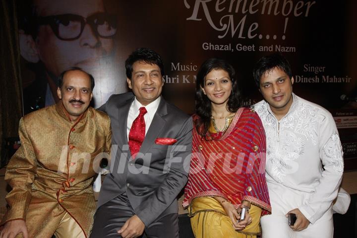 Juhi Chawla launches Dinesh Mahavir's Ghazal album REMEMBER ME at Hotel Sea Princess in Juhu, Mumbai