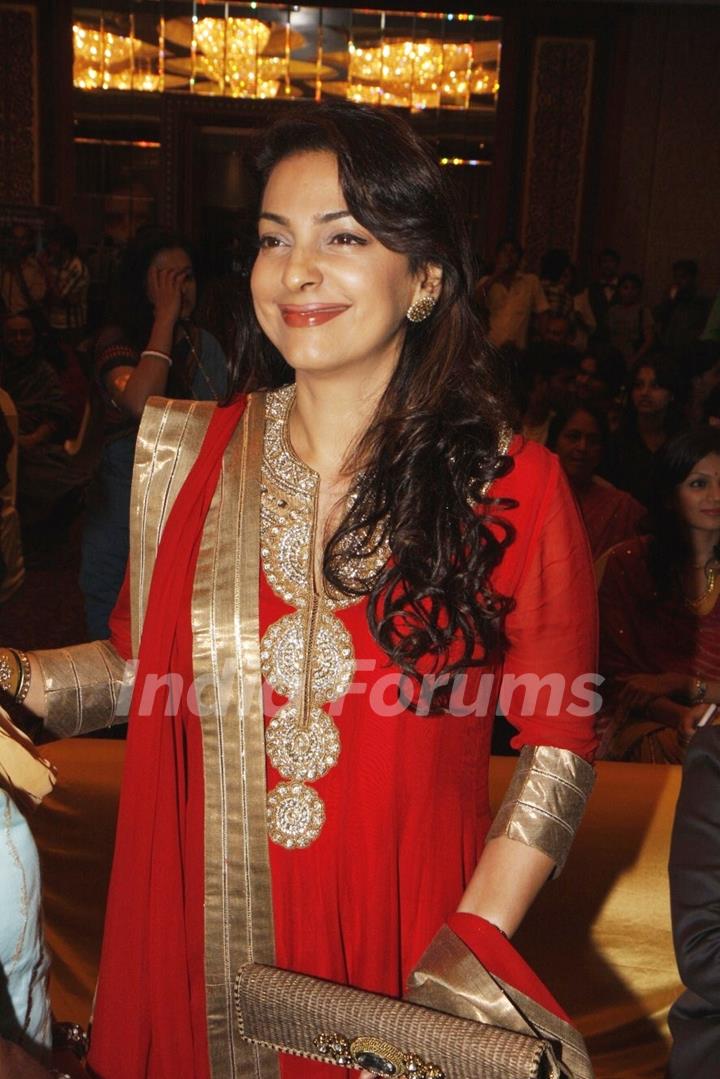 Juhi Chawla launches Dinesh Mahavir's Ghazal album REMEMBER ME at Hotel Sea Princess in Juhu, Mumbai