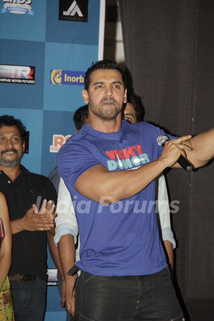 John Abraham at Film Vicky Donor music launch