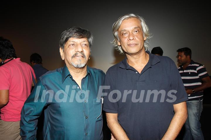 Shabana Azmi, Sudhir Mishra, Vidhu Vinod Chopra, Amol Palekar at film KHAMOSH special show at PVR Cinemas in Mumbai