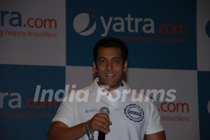 Salman Khan announced Brand Ambassador for travel portal Yatra.com