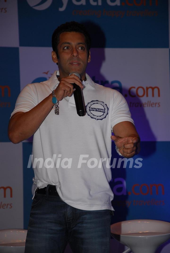 Salman Khan announced Brand Ambassador for travel portal Yatra.com