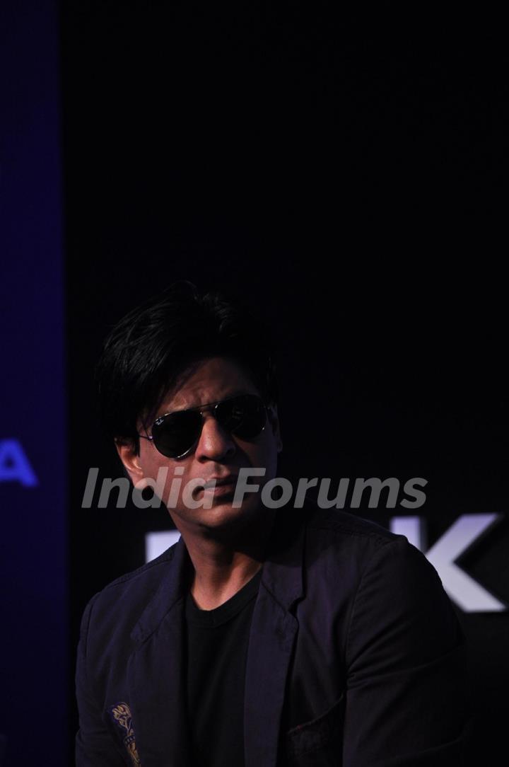 Shahrukh Khan unveils KKR-Nokia campaign for IPL