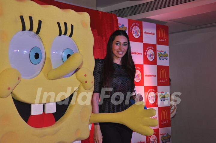 Karisma Kapoor launches Spongebob Squarepants Happy Meal