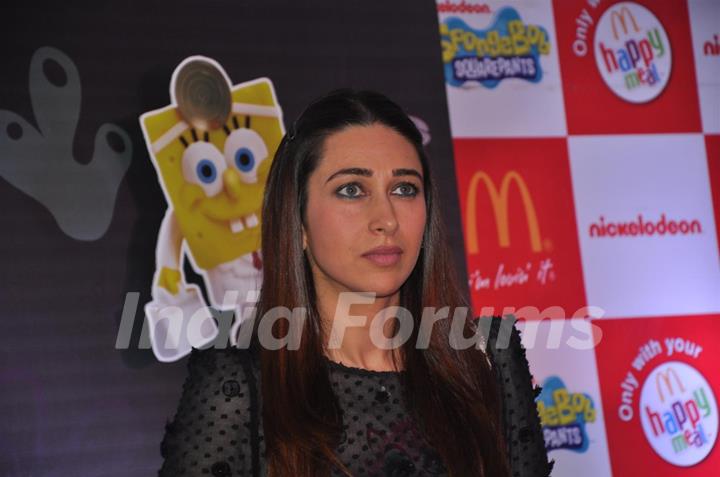 Karisma Kapoor launches Spongebob Squarepants Happy Meal