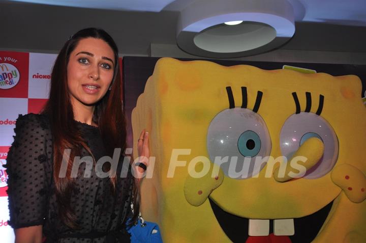 Karisma Kapoor launches Spongebob Squarepants Happy Meal