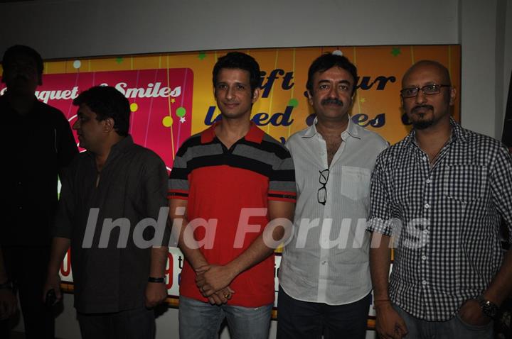 Sharman Joshi & Rajkumar Hirani at Vidhu Vinod Chopra's Film Festival