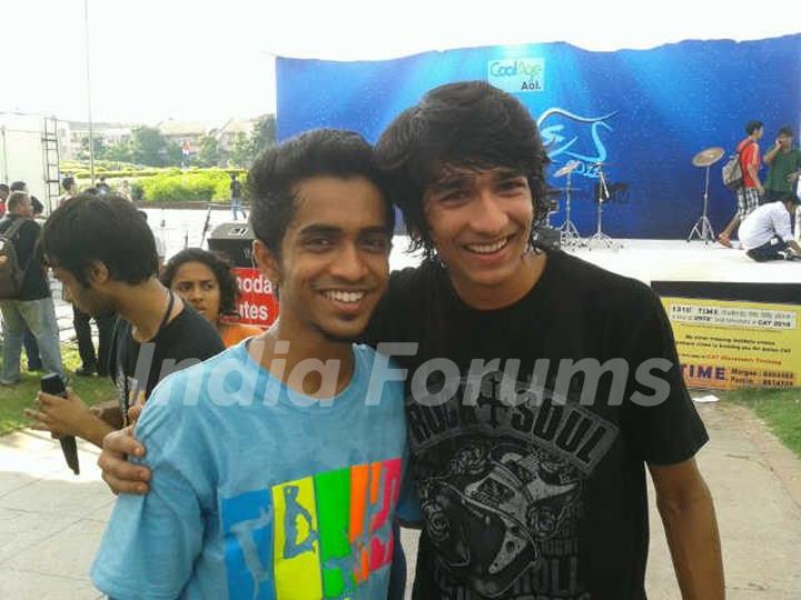 Shantanu Maheshwari and Macedon Dmello in Goa