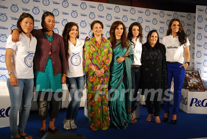 Launch of P&G's 'Thank You Mom'