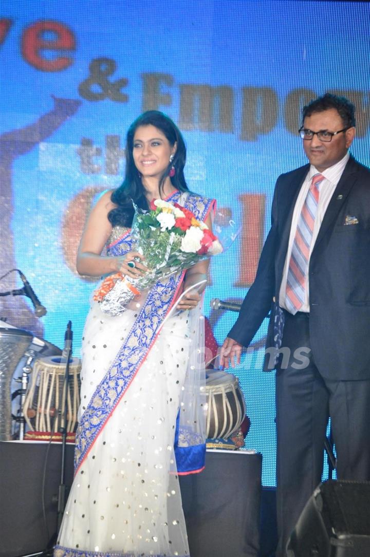 Kajol at Lilavati's 'Save & Empower Girl Child' show