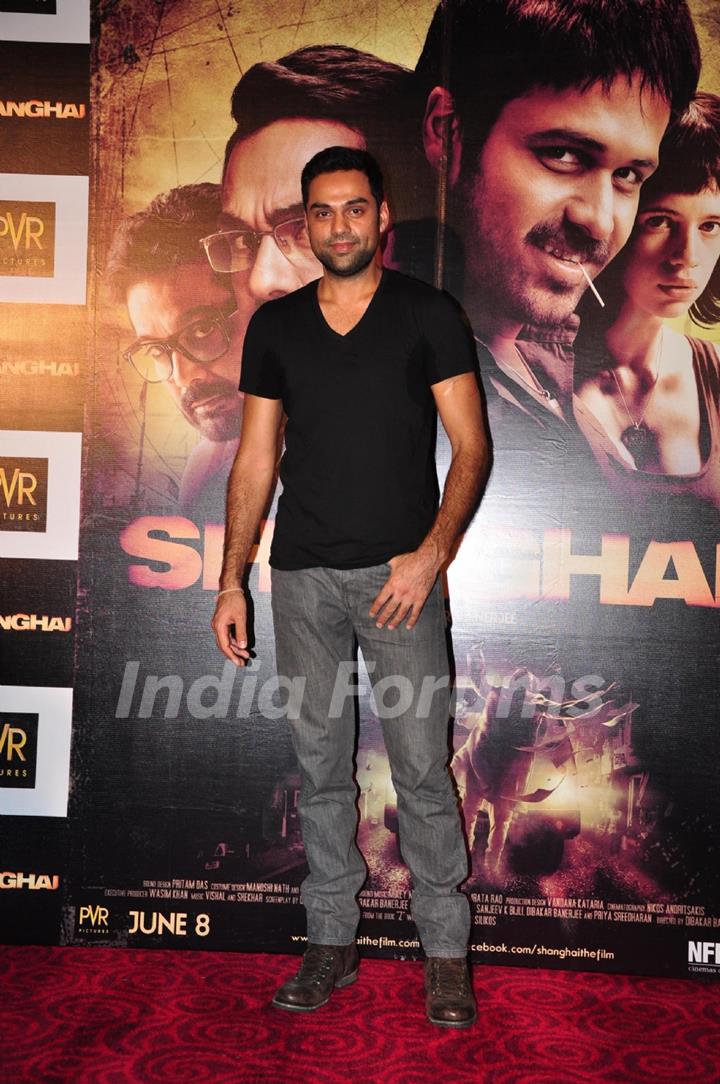 First look: Abhay Deol in Shanghai film