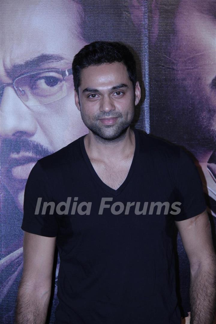 Abhay Deol at First look launch of 'Shanghai'