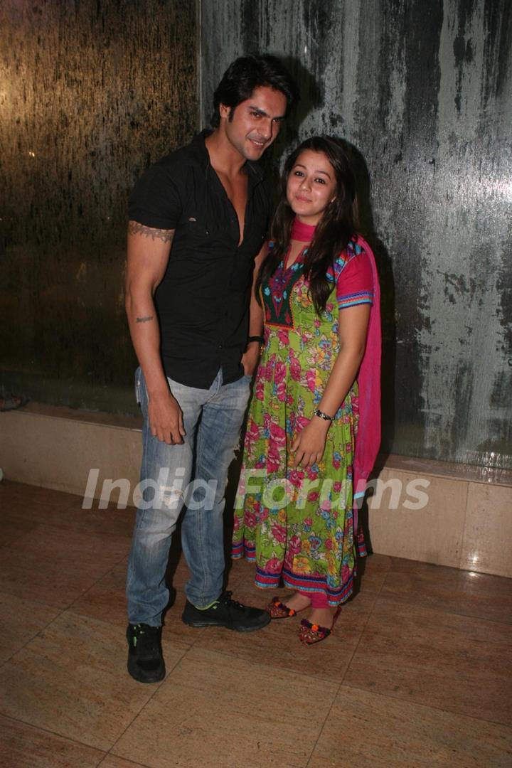 Ashish Kapoor and Priyal Gor at Golden Achiever Awards 2012