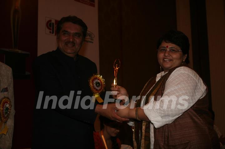 Raza Murad at Golden Achiever Awards 2012