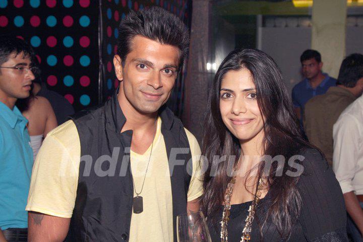 Karan Singh Grover at Channel V Spot Cafe launch