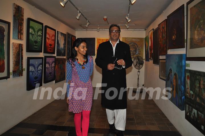 Jackie Shroff at the Lotus Art Show