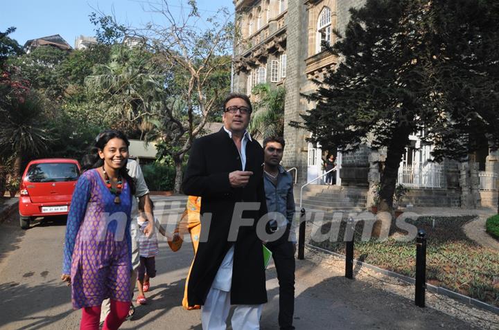 Jackie Shroff at the Lotus Art Show