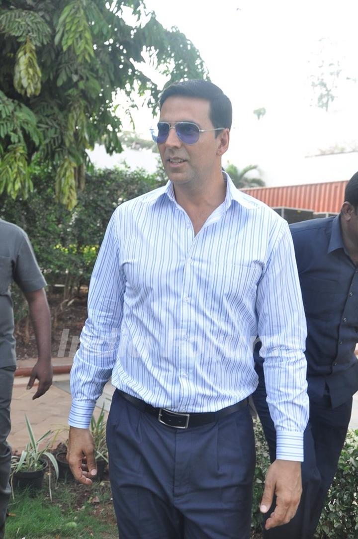 Akshay Kumar at Aajtak Care Awards Anthem Launch