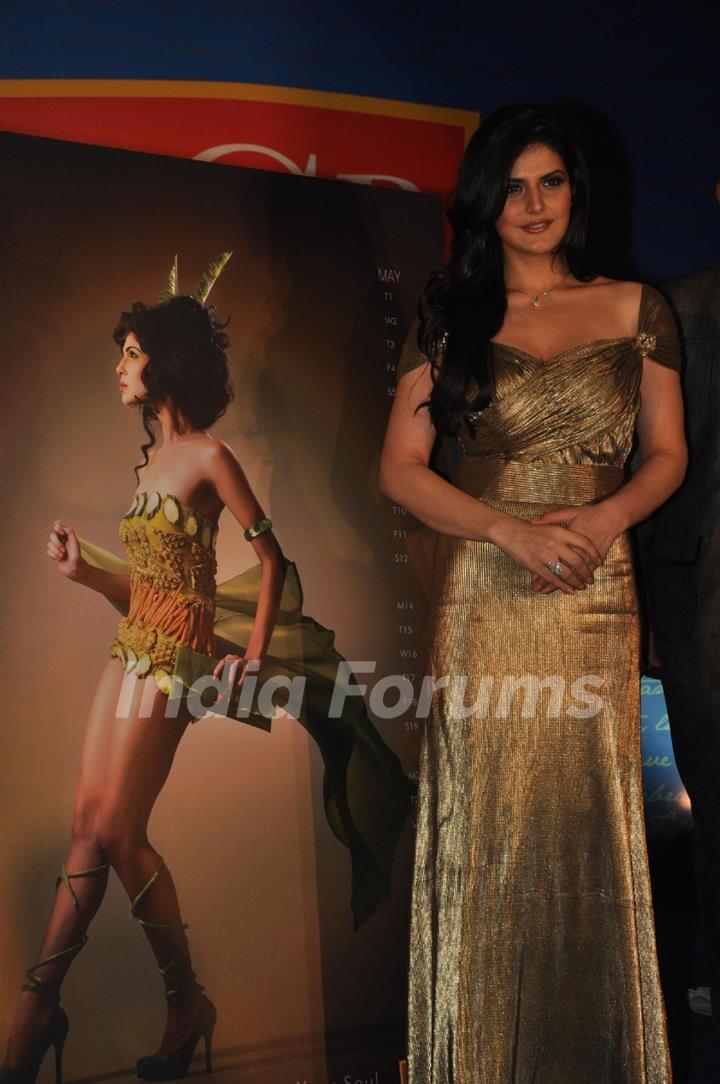 Zarine Khan at 'The Grand Bhagwat' Calendar Launch