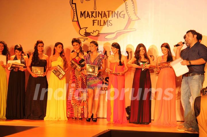 Celebs at the Launch of Marinating Films Calendar 2012