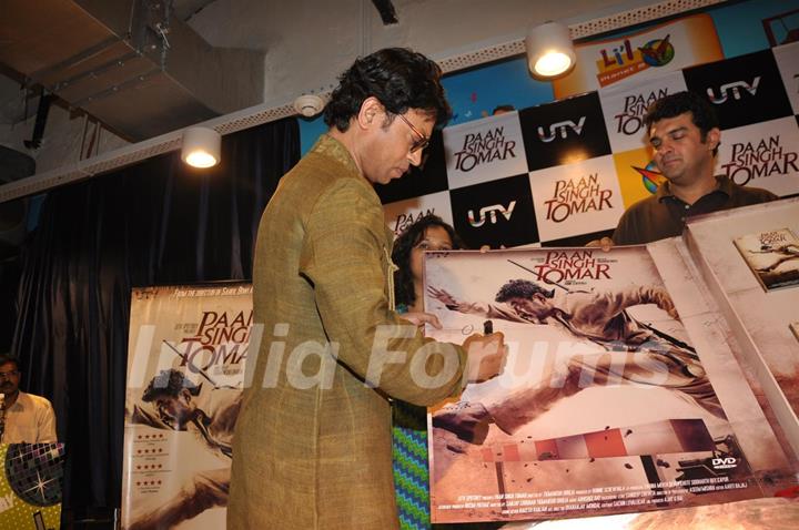 Irrfan Khan At Paan Singh Tomar DVD Launch