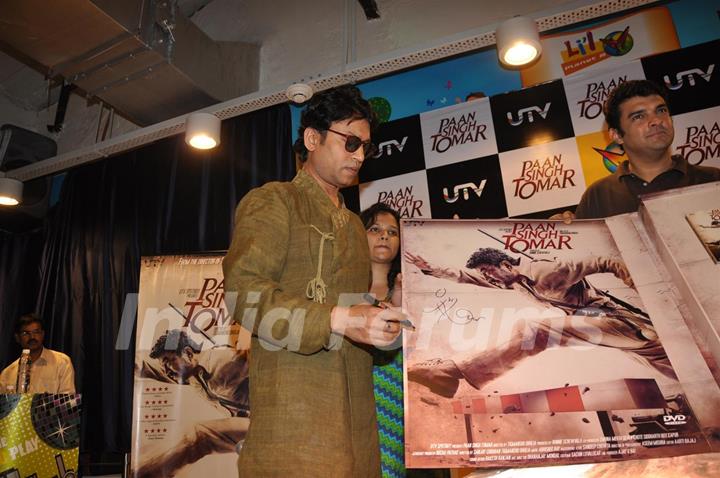 Irrfan Khan At Paan Singh Tomar DVD Launch