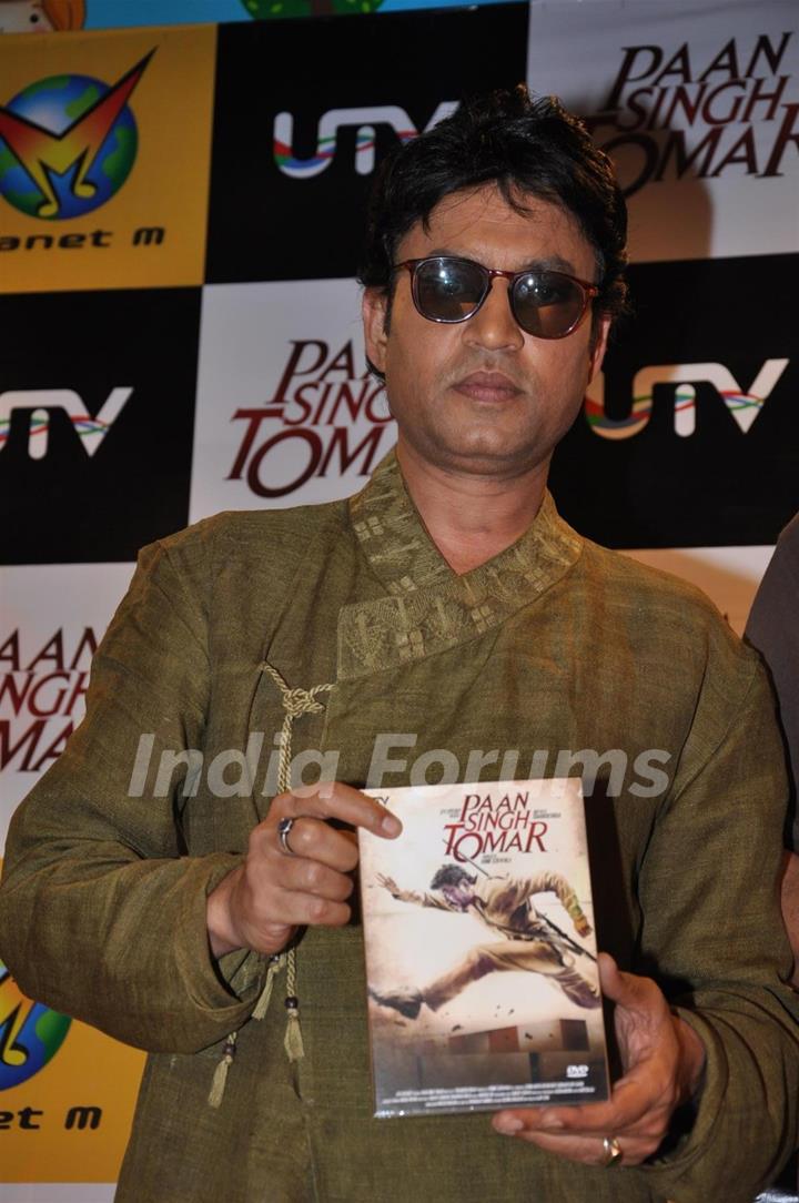 Irrfan Khan At Paan Singh Tomar DVD Launch