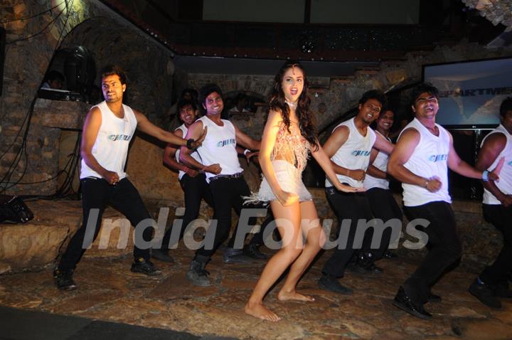 Nathalia Kaur at the launch of item song 'Dan Dan' from Department